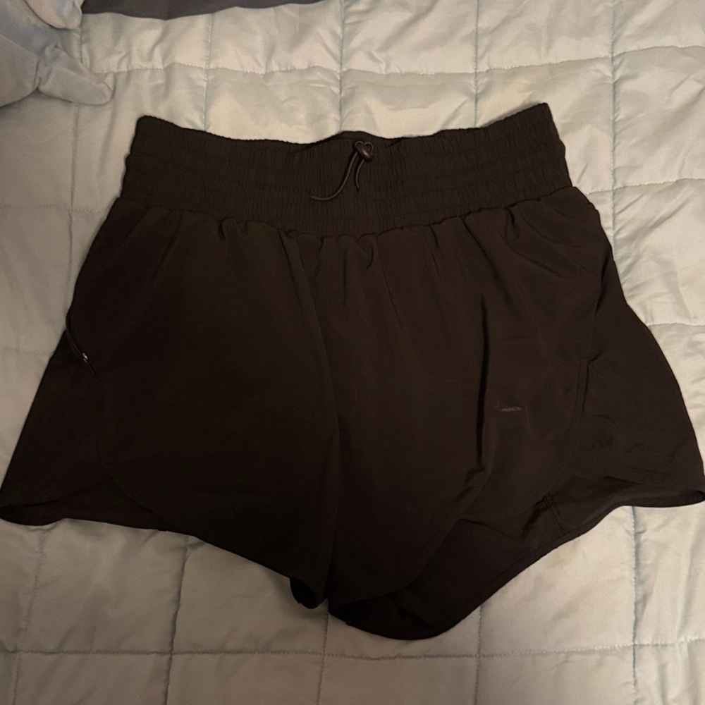 All in Motion Women's Black Athletic Shorts